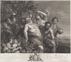 Der Triumph des Silenus von Nicolas de Launay