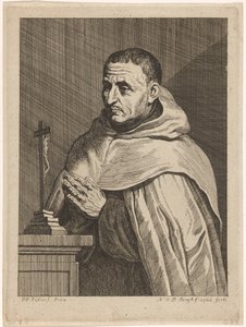 Porträt eines Karmeliten von Nicolas van den Bergh