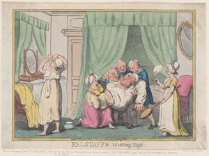Falstaffs Hochzeitsnacht, Oktober 1807
