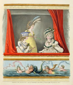 Opernkleider aus Nikolaus Heideloffs `Gallery of Fashion