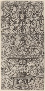 Ornamenttafel: Mars, Gott der Schlachten