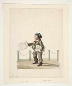 Der Zeitungsjunge von Nicolino Calyo