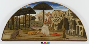 Heiliger Hieronymus in der Wüste