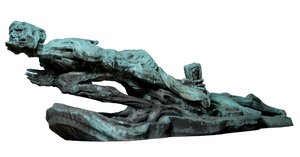 Der Schatten von Niels Hansen Jacobsen