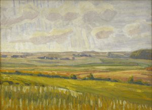 Asminderup Hügel im Licht von Niels Larsen Stevns