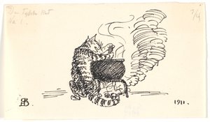 Die dicke Katze