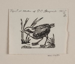Ein Vogeljunges von Niels Skovgaard