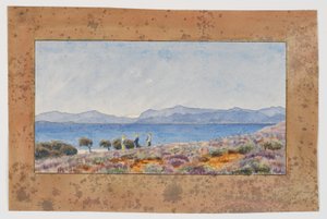 Peloponnes von Megara aus gesehen von Niels Skovgaard