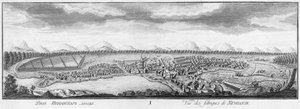 Ansicht der Nevyansk Eisenwerke, 1769 von Nikita Fyodorovich Chelnakov