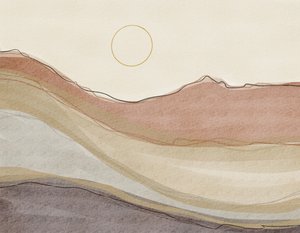 Boho-Wüstenlandschaft von Nikita Jariwala