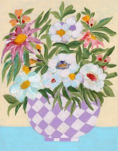 Fröhlicher Blumenstrauß von Nikita Jariwala