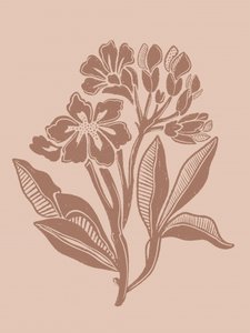 Erdige botanische Blüten von Nikita Jariwala