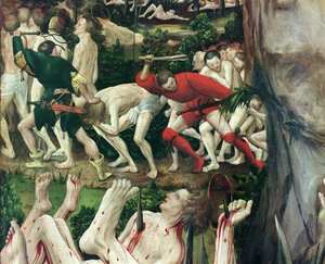 Das Martyrium der Zehntausend (Detail)