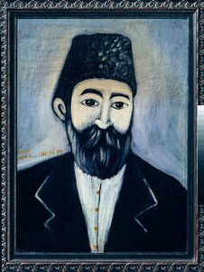 Selbstporträt von Niko Pirosmani