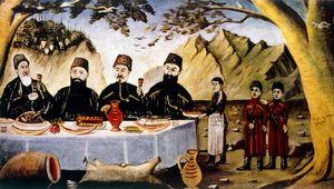 Fest der vier Prinzen von Niko Pirosmani