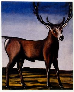 Der Hirsch von Niko Pirosmani