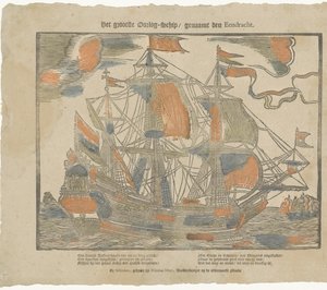 Das größte Kriegsschiff / genannt die Eendracht von Nikolaas Muys