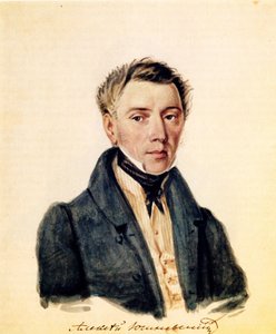 Porträt des Dekabristen Alexander Yushnevsky 1786-1844, 1839 von Nikolai Alexandrovich Bestuzhev