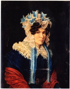 Porträt von Lyubov Ivanovna Stepovaya, 1783-1858 von Nikolai Alexandrovich Bestuzhev