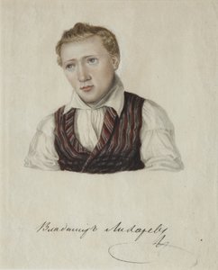 Porträt des Dekabristen Wladimir Nikolajewitsch Licharew 1803-1840 von Nikolai Alexandrovich Bestuzhev