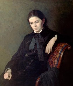 Porträt einer unbekannten Dame von Nikolai Alexandrovich Yaroshenko