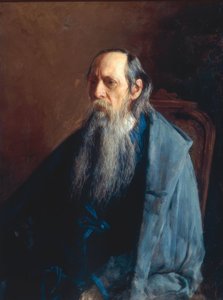 Michail E. Saltykow-Schtschedrin von Nikolai Alexandrowitsch Jaroschenko