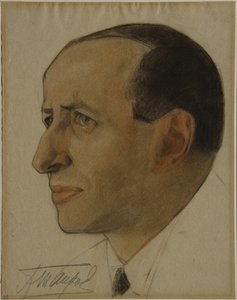 Porträt des Regisseurs Alexander Tairov