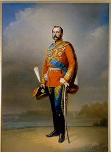 Porträt von Kaiser Alexander II von Russland (1818-1881) (genannt Der Befreier) von Nikolai Andreevich Lavrov