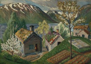 Mistbenken (Kaltrahmen) von Nikolai Astrup