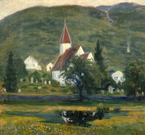Ålhus Kirche, Mittsommer von Nikolai Astrup