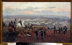 Angriff auf die grünen Hügel von Nikolai Dmitrievich Dmitriev Orenburgsky