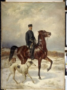 Der Jäger von Nikolai Egorevich Sverchkov