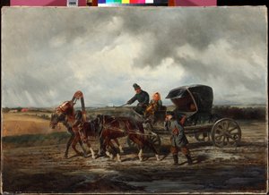Auf dem Weg zum Zahnzieher von Nikolai Egorevich Sverchkov