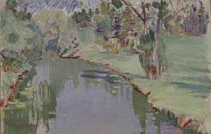 An der Slavyanka, 1909 von Nikolai Ivanovich Kulbin