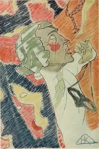 Porträt von Nikolai Evreinov 1879-1953