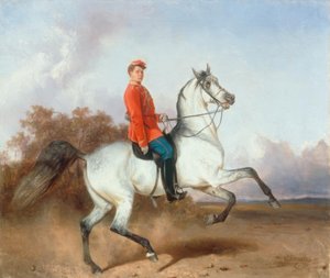 Reiterbildnis eines Husaren