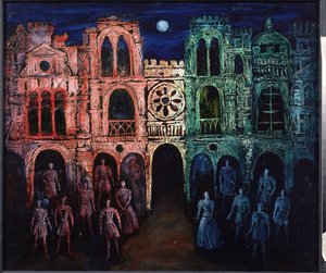 Bühnenbild für das Stück Romeo und Julia von William Shakespeare, 2002