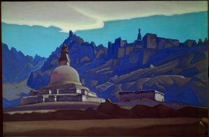 Grabstätten. Ladakh von Nikolai Konstantinowitsch Roerich