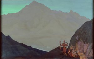Chenresig, Westtibet von Nikolai Konstantinowitsch Roerich
