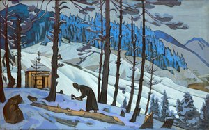 Heiliger Sergius der Baumeister, 1925