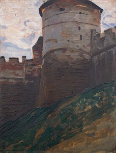 Der Festungsturm. Nischni Nowgorod von Nikolai Konstantinowitsch Roerich