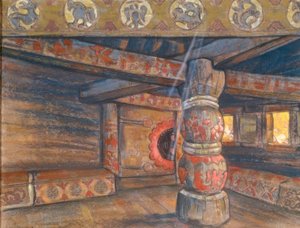 Zimmer der Jaroslawna von Nikolai Konstantinowitsch Roerich