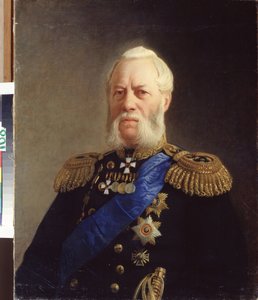 Porträt von Admiral Alexander Panfilov