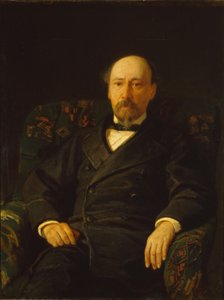 Porträt des Dichters Nikolay Nekrasov 1821-1877, 1872 von Nikolai Nikolayevich Ge