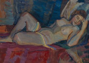 Akt. Die Zone der Venus, 1919