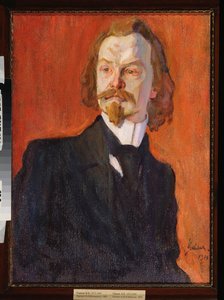 Porträt des Dichters Konstantin Balmont