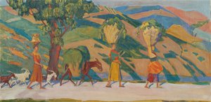 Die Sabinerhügel, 1909-1912 von Nikolai Pavlovich Ulyanov