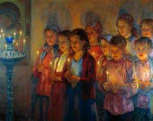 In der Kirche, 1939