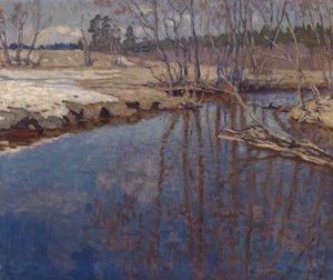 Schmelzwasser, 1933 von Nikolai Petrovich Bogdanov Belsky