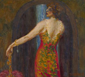 Porträt von Evfimia Nosova, geb. Ryabushinskaya 1881-1960